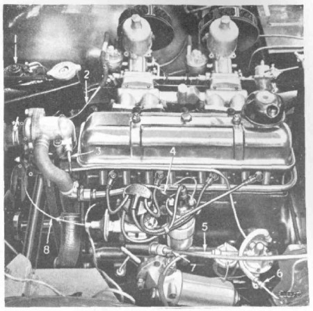 Abb. 2: Linke Seitenansicht des TR4-Motors
