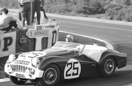 1959 Le Mans 24 hrs  - Jopp and Stoop - Triumph TR3S - XHP 939