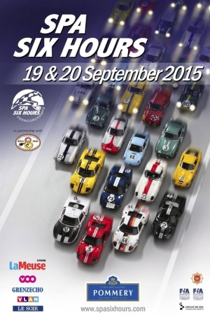 Spa Six Hours 19-20 Sep 2015 Poster